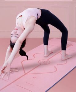 Thảm Tập Yoga Định Tuyến Cao Su PU Cao Cấp