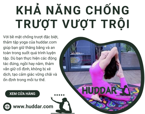 Giới Thiệu THẢM TẬP YOGA CÓ HỌA TIẾT HUDDAR