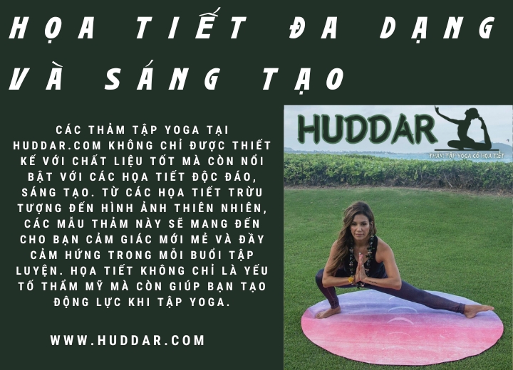 Mua theo giá THẢM TẬP YOGA CÓ HỌA TIẾT HUDDAR